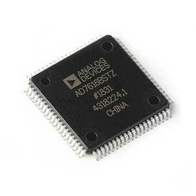 quality AD7616BSTZ-RL LQFP-80 16 channel DAS with built-in 16 bit synchronous sampling ADC factory